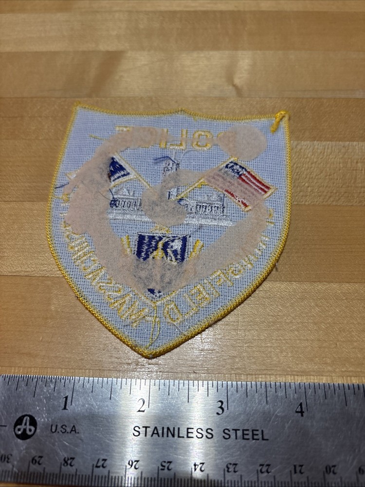 Springfield Massachusetts Police Department Patch