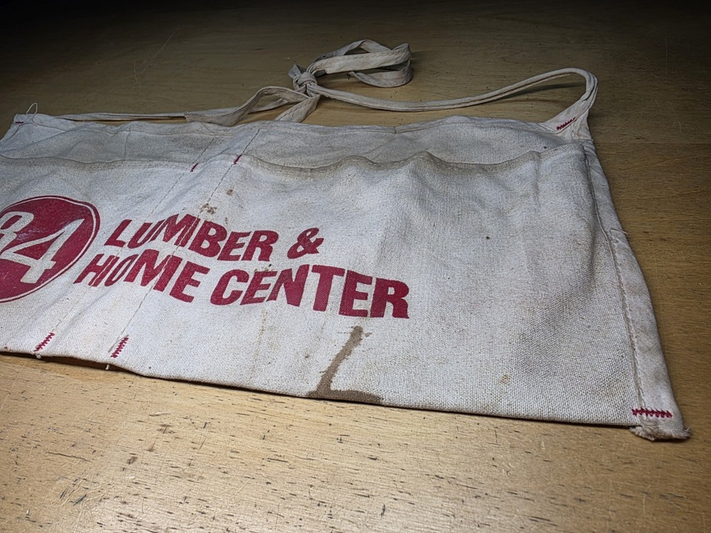Vintage 84 Lumber Tool Apron