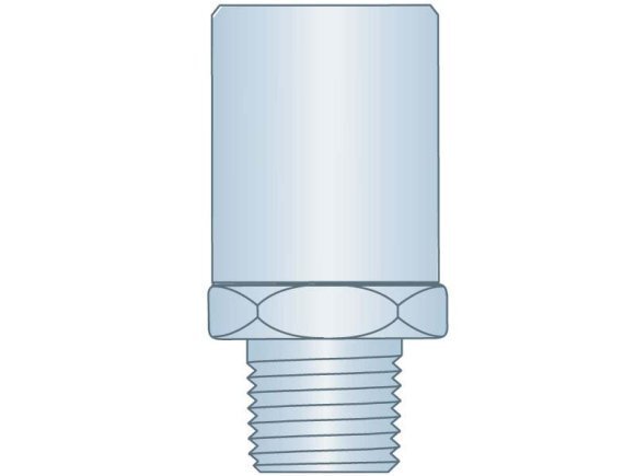 Bulk Loader Fitting 1/8-27NPT CS ZC (4 Pieces)