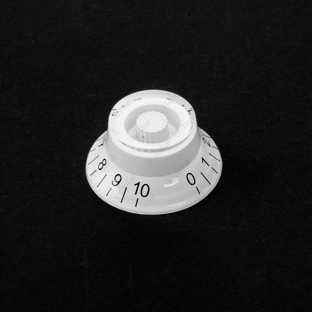 4 Pcs LP Guitar Bell Knobs 18 Fine Spline Top Hat Knobs Style for SG Les Paul