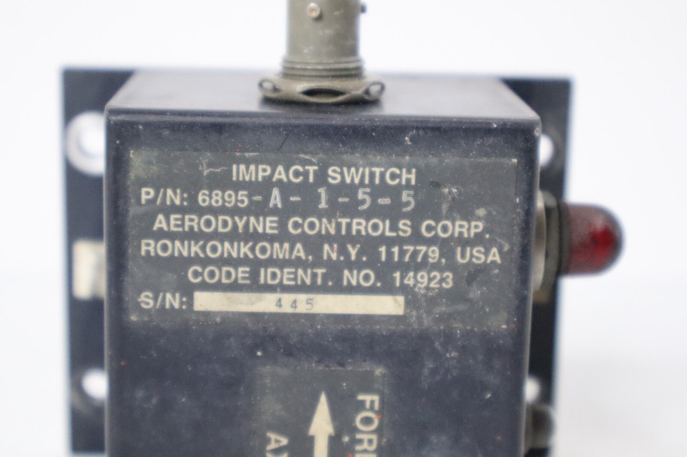 Aerodyne Controls Impact Switch 6895-A-1-5-5