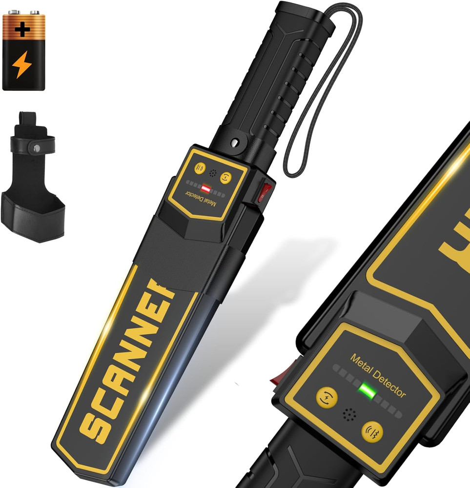 Handheld Metal Detector Wand Security Scanner,High Sensitivity Security Wand Met