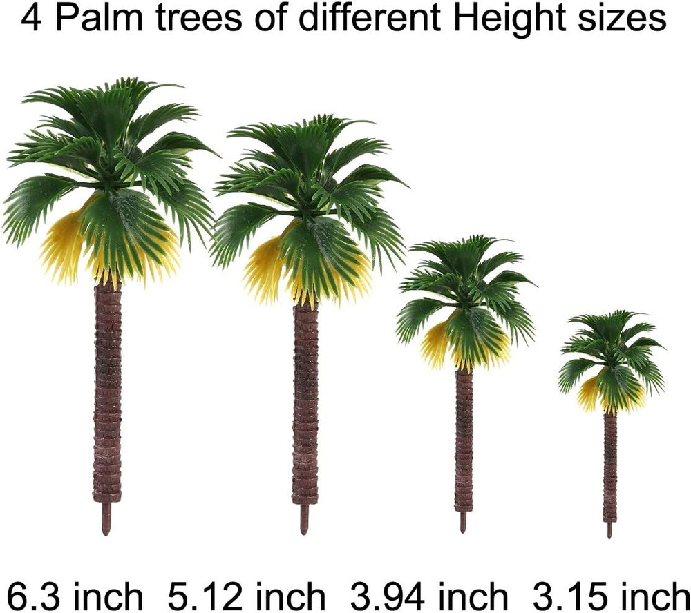 Model Trees, Miniature Trees, Rainforest Trees, Diorama Models Trees, Architectu