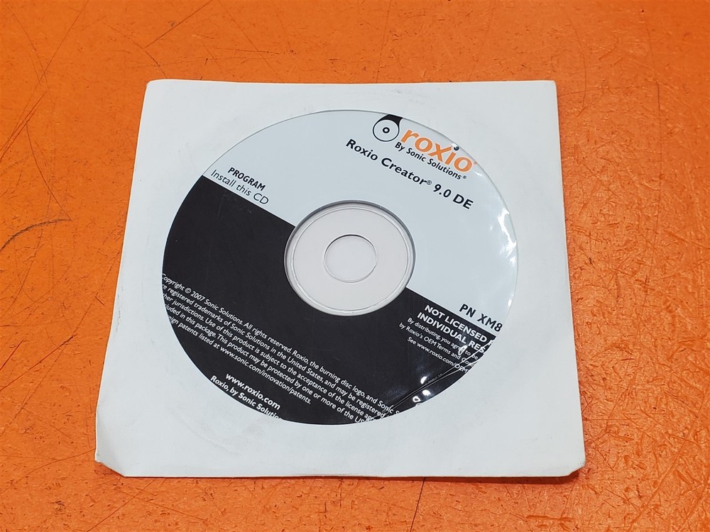 ⭐️⭐️⭐️⭐️⭐️ Dell Roxio Creator 9.0 DE 0XM891 New Sealed