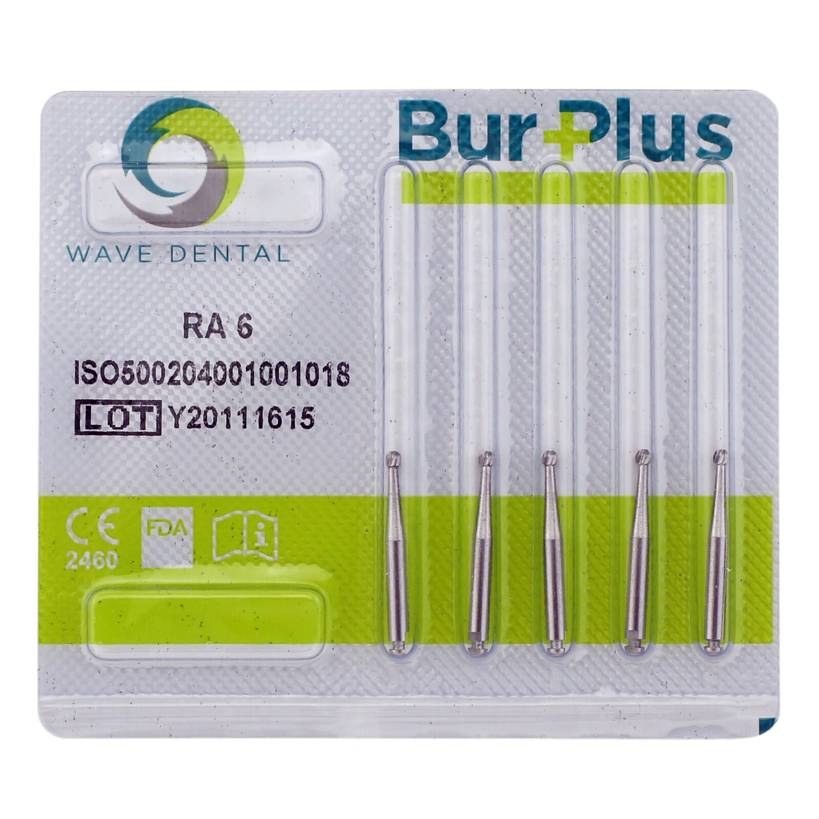 WAVE Dental Round Latch Carbide Bur RA 1 2 3 4 5 6 7 8 Midwest LA For Slow Speed