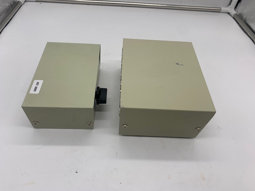 (1) 3 Port Data Transfer Switch and (1) 9 port Data Transfer Switch