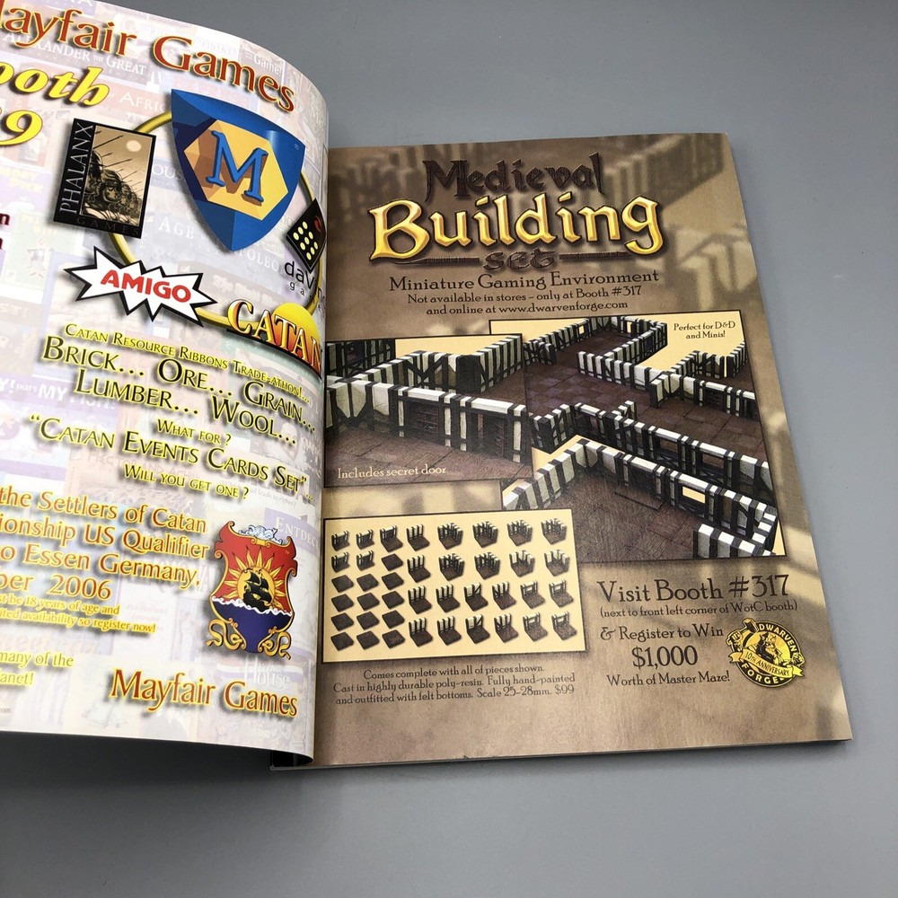 Gen Con 2006 Program Guide Book Gencon