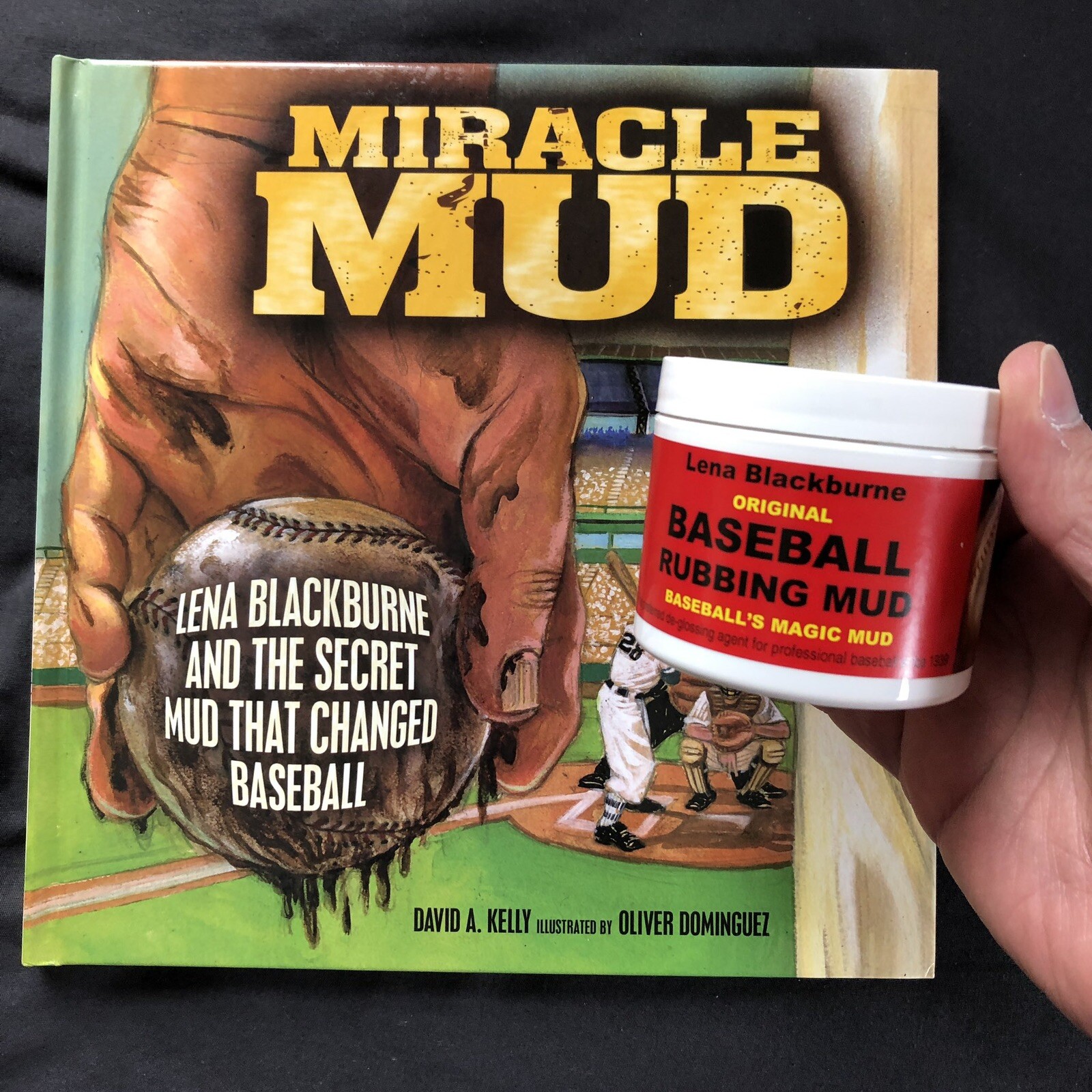 ⚾️Lena Blackburne Baseball Rubbing Mud The Original. Baseballs Magic Mud!! Med