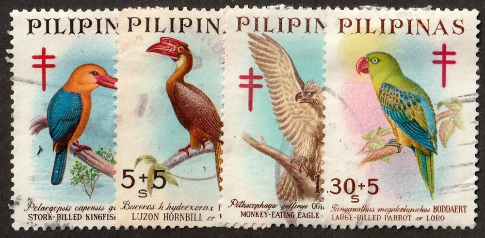 Philippines        B32 - 35         used       Birds