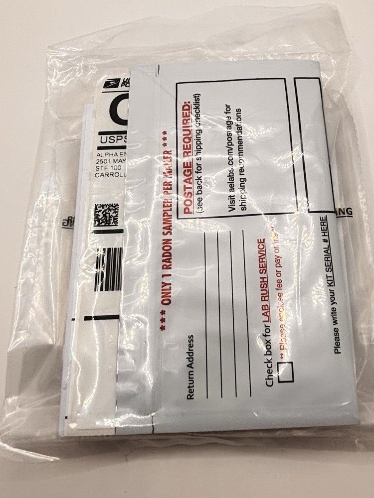 Raydon Home Testing Kit