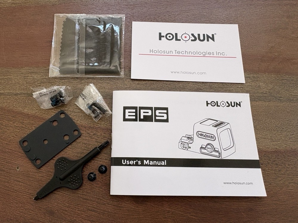 HOLOSUN EPS-CARRY-RD2 Red Dot Sight 2 MOA Dot