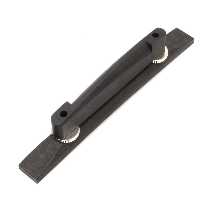Guita String Bridge for Bass Jazz Guitar Adjustable Instrument Replacement
