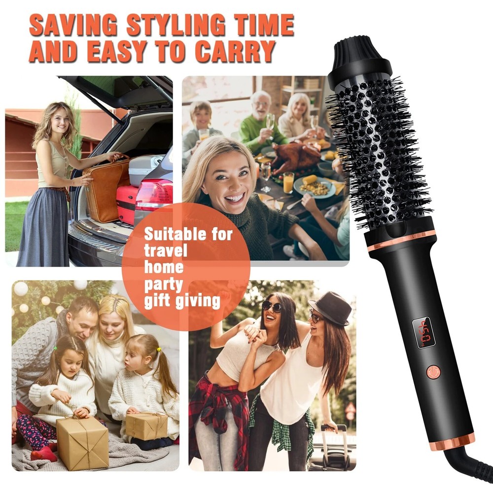 Curling Iron Straight Curling Iron Large Curl Inside Button Bangs Perm Iron US