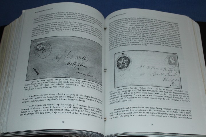 Way Markings Virginia Postal History Journal 4" binder 1984 2009 BlueLakeStamps