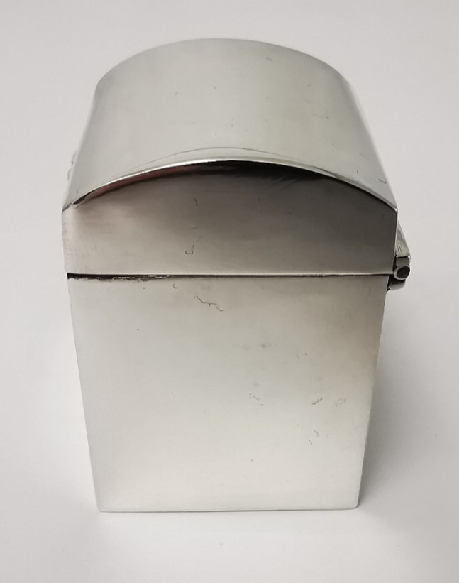 Solid Silver Miniature Playing Cards Box - Chester 1911