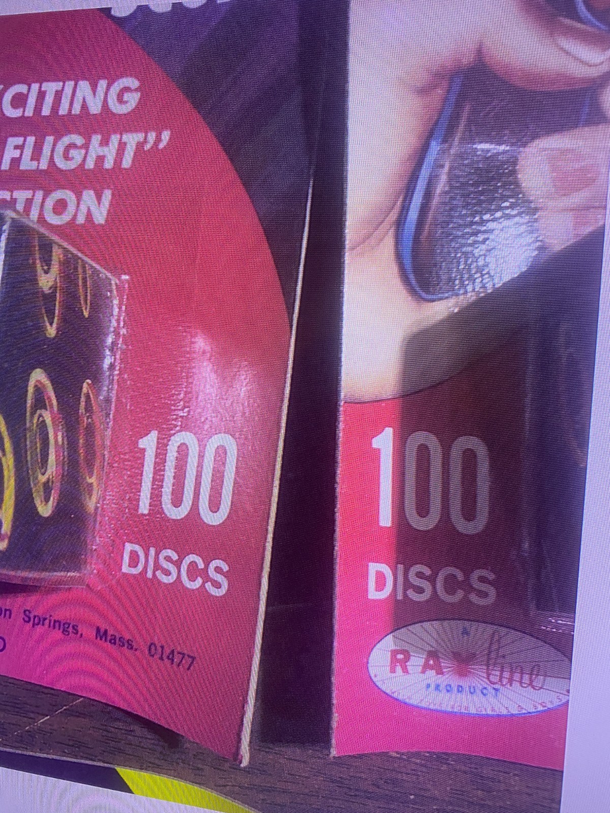 Vintage Star Trek 100 Jet Disc Tracer Gun Space Toy Ammo Ray Line NIP