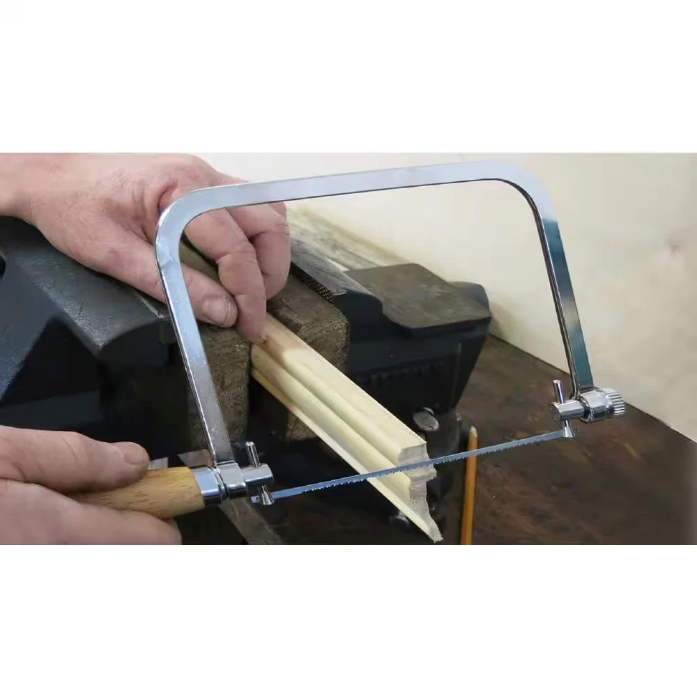 7 In. Coping Saw with Wood Handle