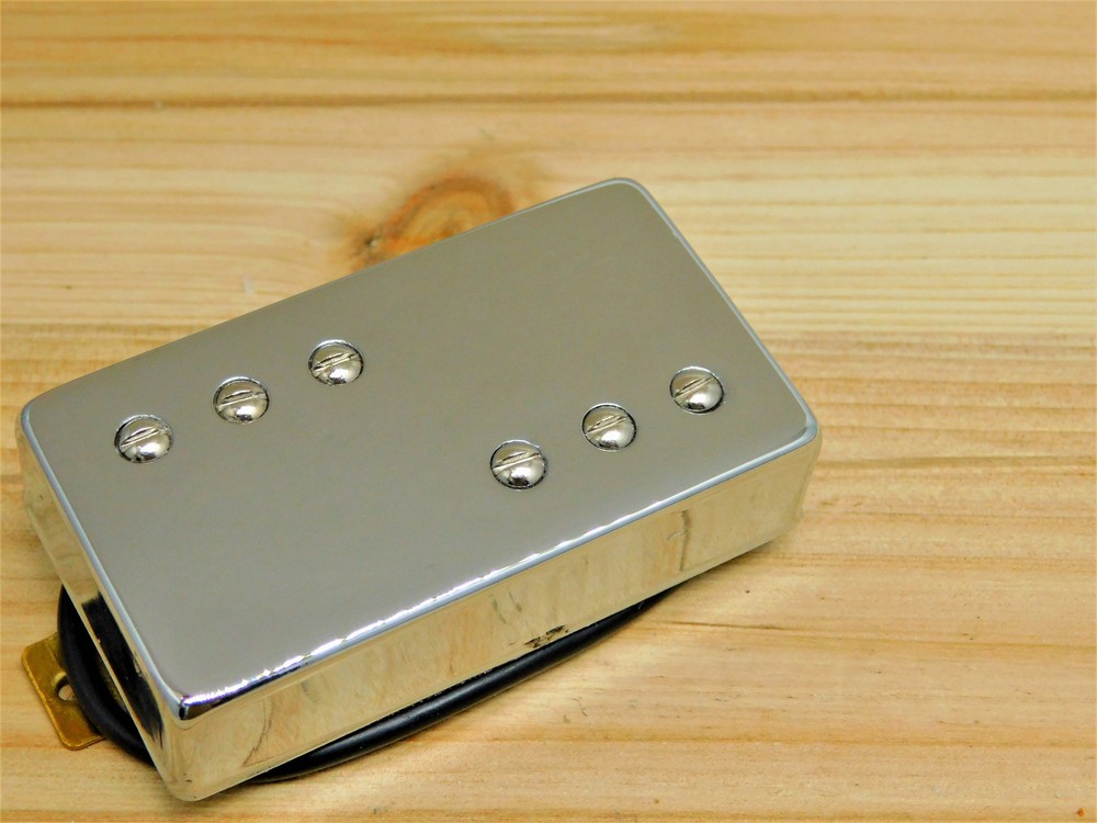 Chrome Wide Range Style Ceramic Neck Humbucker (4-wire) 50mm