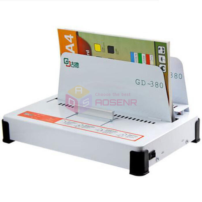 GD380 Automatic Hot Melt Binding Machine A3 A4 A5 Book Envelope Binder 220V