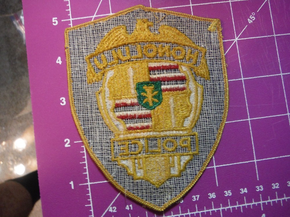 Honolulu Police patch-vintage