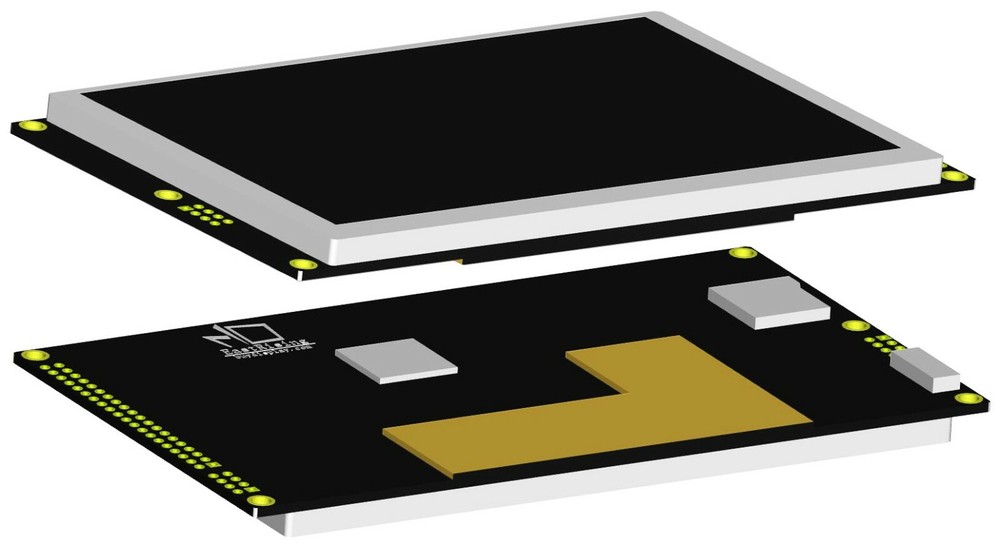 5" inch TFT LCD Module Display 800x480 w/SSD1963,Capacitive,Touch Panel,Tutorial