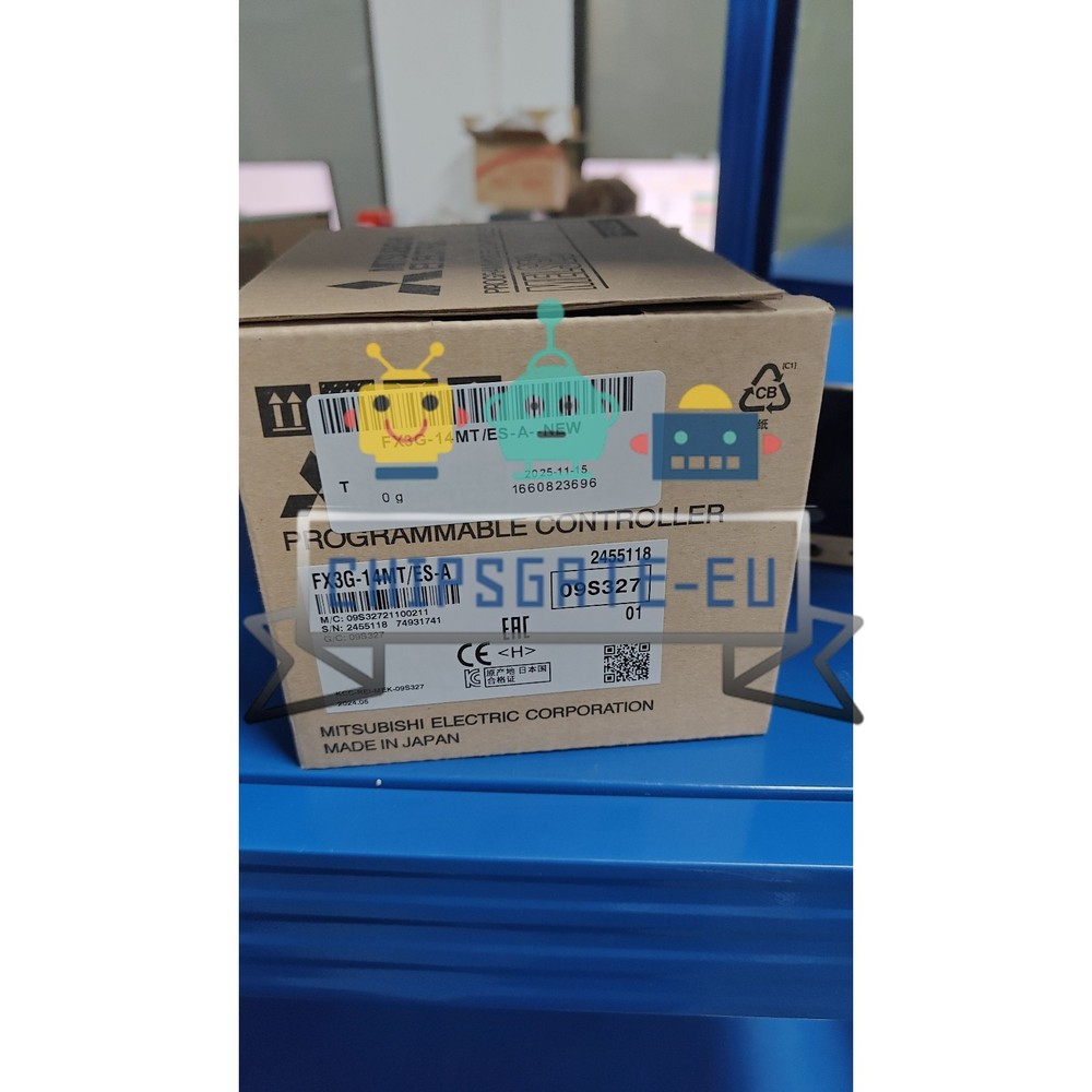 New In Box MITSUBISHI FX3G-14MT/ES-A Programmable Controller.