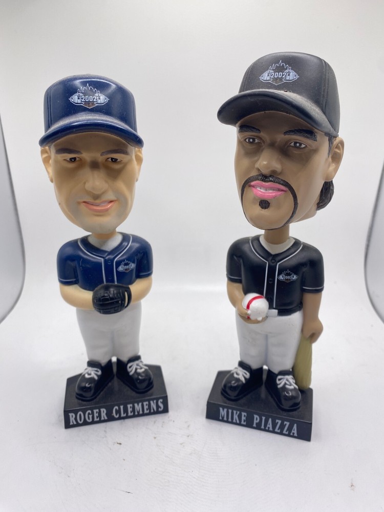 Bobblehead - Roger Clemens & Mike Piazza (2002) MLB