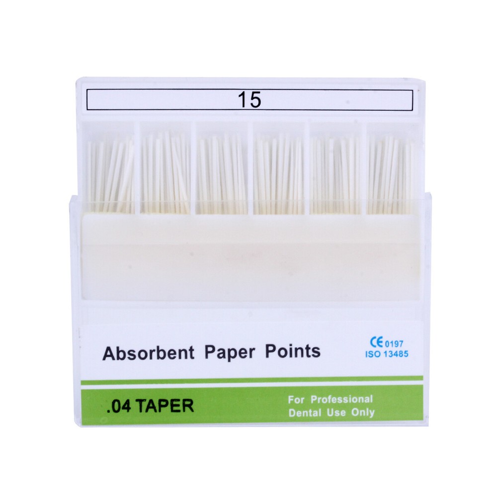AZDENT Dental Endodontic Absorbent Paper Points Gutta Percha Points Assorted