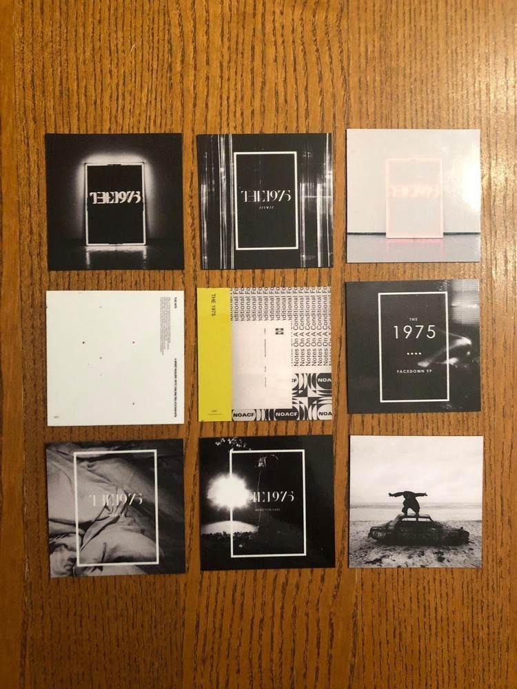 The 1975 fridge magnets