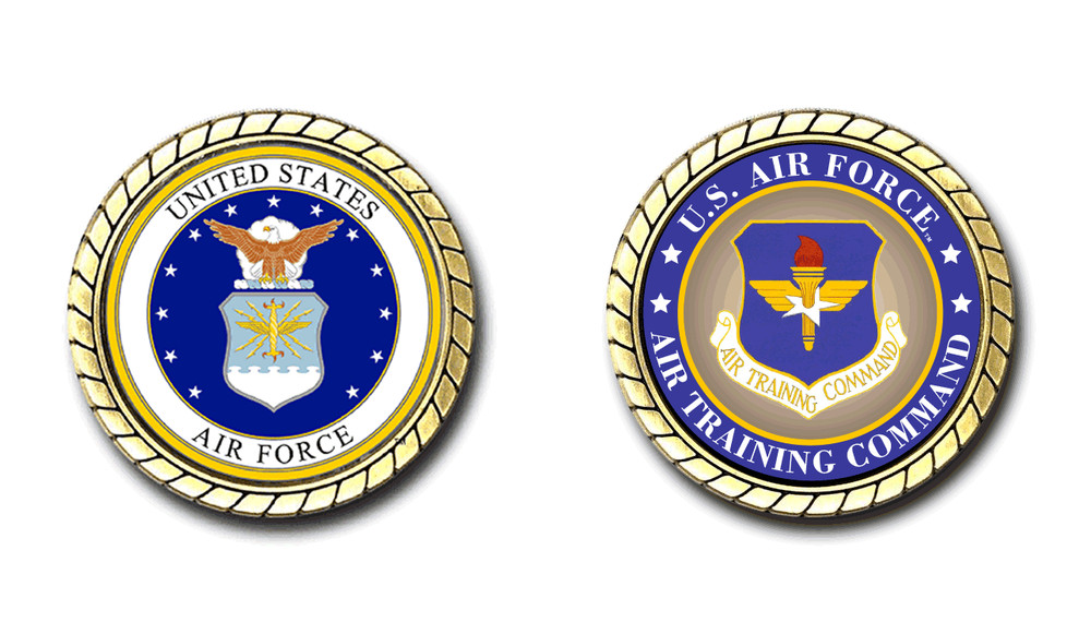 US Air Force Air Training Command Challenge Coin Officially Licensed