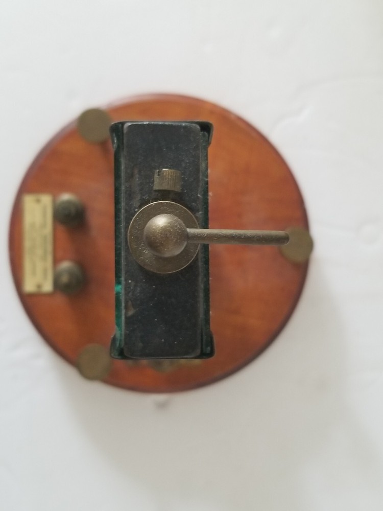 Antique Measuring Instrument L.E. Knott Apparatus Co. Galvanometer