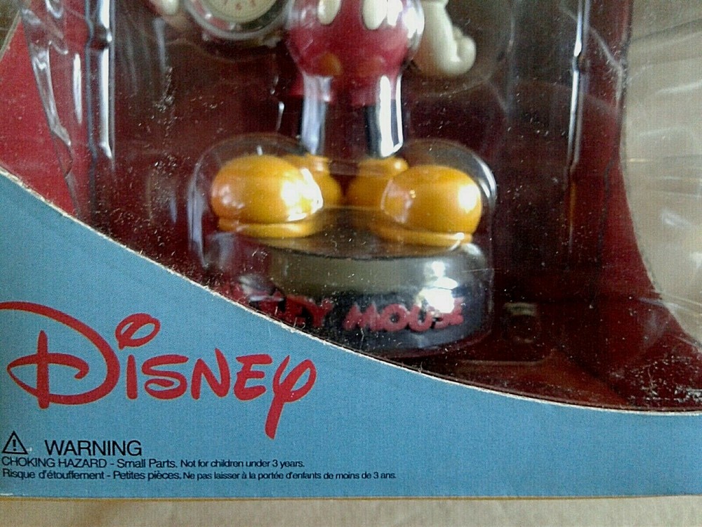 Bobble Time Mickey Mouse Clock Disney Original packaging Collector's Edition