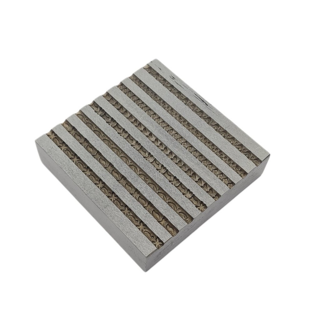 Design #6 Wire Impression Die 8 in 1 Pattern Wire Die | Wire Making