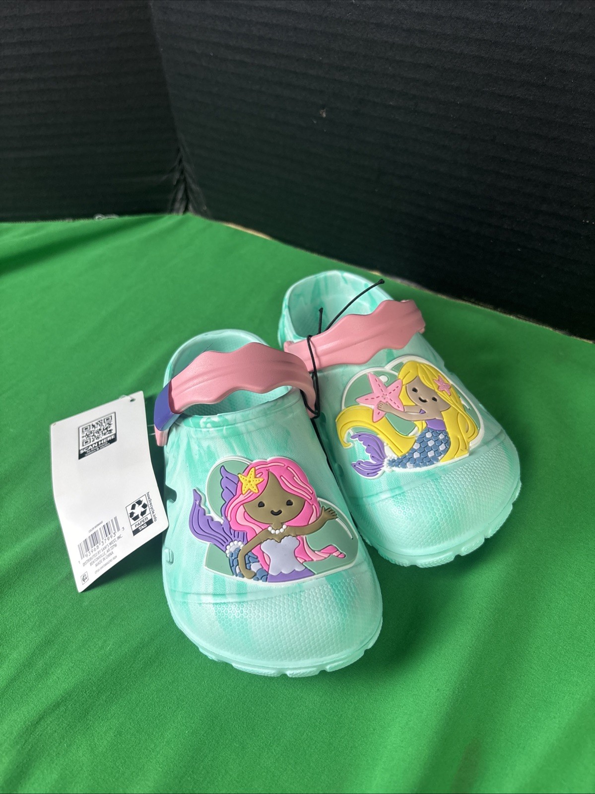 Member's Mark Toddler Girls Water-Friendly Clog Size 11 Mermaid