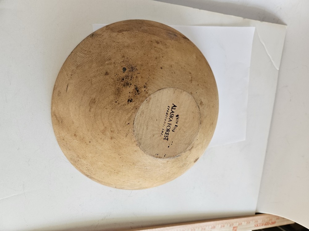10" Alaska Forest White Birch Bowl