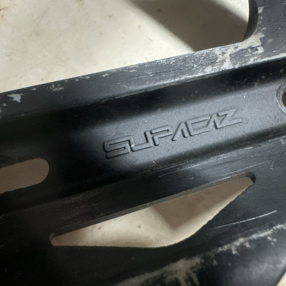 Genuine SUPACAZ Side Swipe Cage Poly LEFT Entry Cage Side Loading Black MTB Road