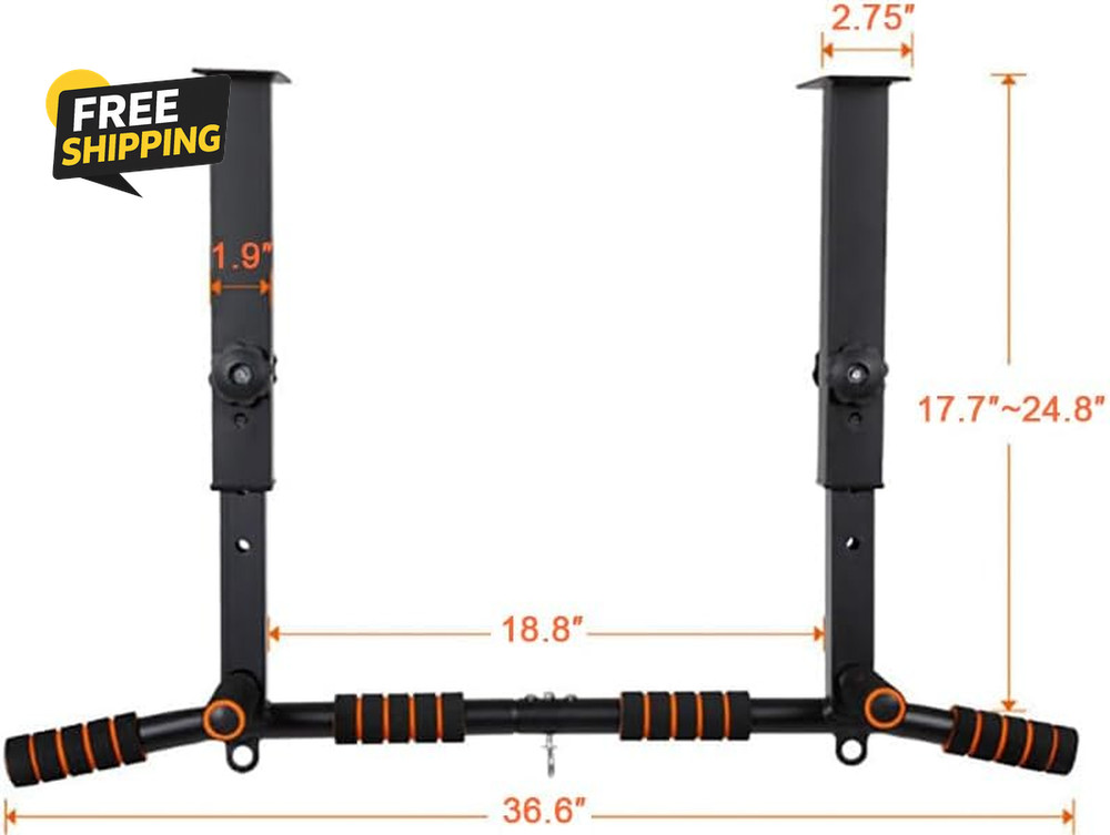 Height Adjustable Pull up Bar, Heavy Duty Pull up Bar, Barmount, Ceiling Mount