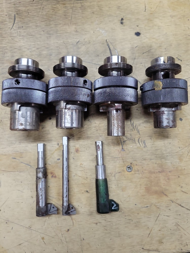 Maxwell Industries Boring Head spindle assy w/ boring bars tool holders