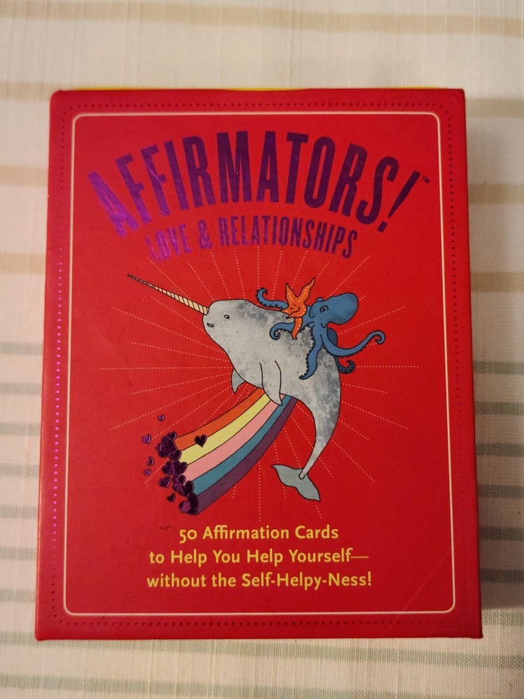 Affirmators! Love & Relationships Deck: 50 Affirmation Cards