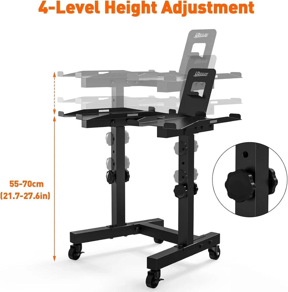 Adjustable Double Dumbbell Rack Stand For SelectTech 552/1090 Dumbbell Holder US