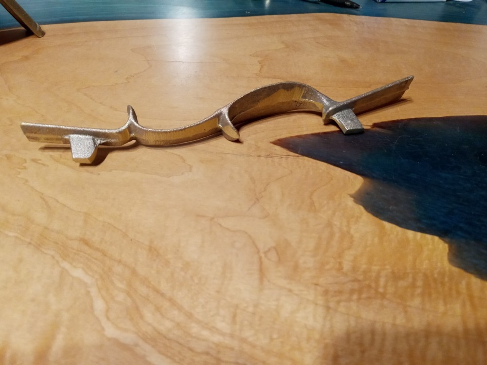 Cast Brass Flintlock Trigger Guard J P Beck Style Raw Casting
