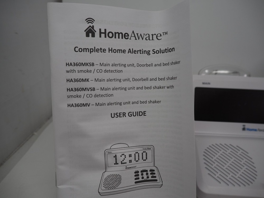 Sonic Alert Home Aware HA360MK Alerting Solution