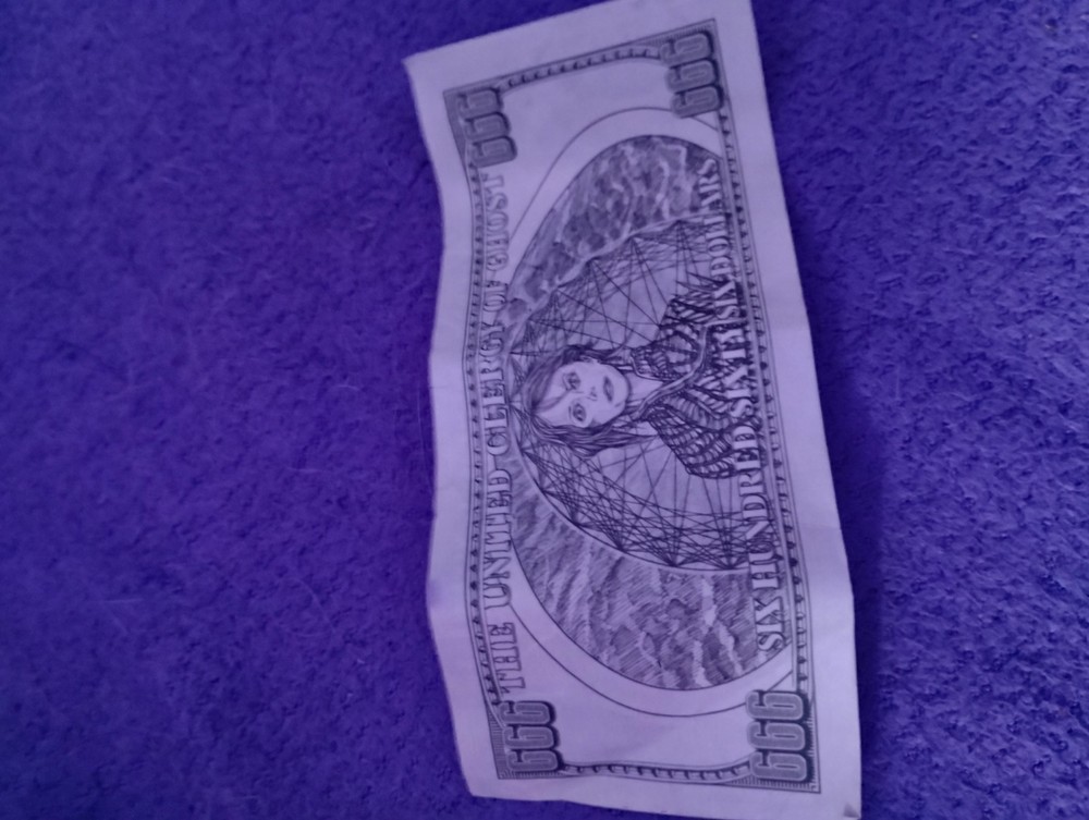 GHOST Rock Band DUST DOLLAR BILL