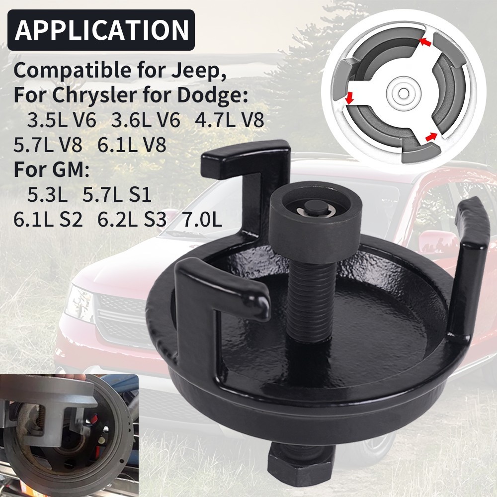 BK 25264 Harmonic Balancer Puller For GM Dodge Jeep Chrysler Crank Pulley Puller