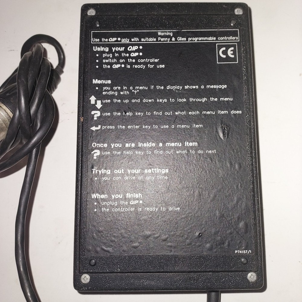 Qtronix Quickie Power Wheelchair Programmer