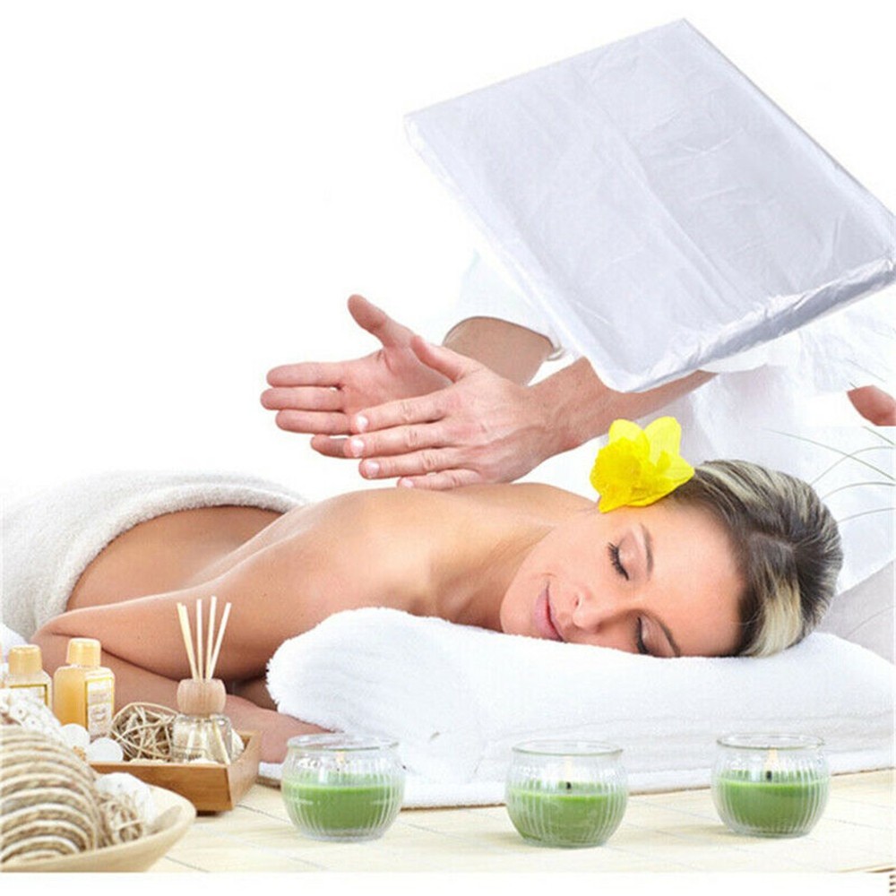 100PCS Disposable Stretch Sofa Covers 120x220cm Massage Bed Protector