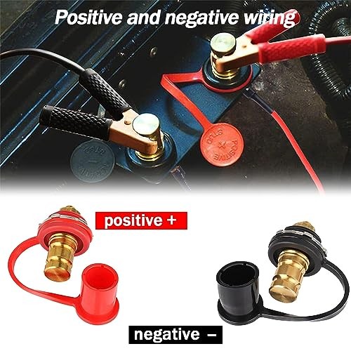UTV Remote Battery Terminal Jumper Charger Posts Stud Remote Battery Terminals