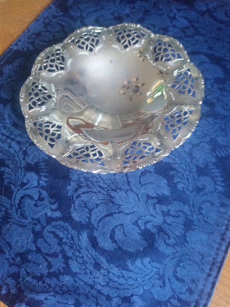 Vintage Silver Plated Dish