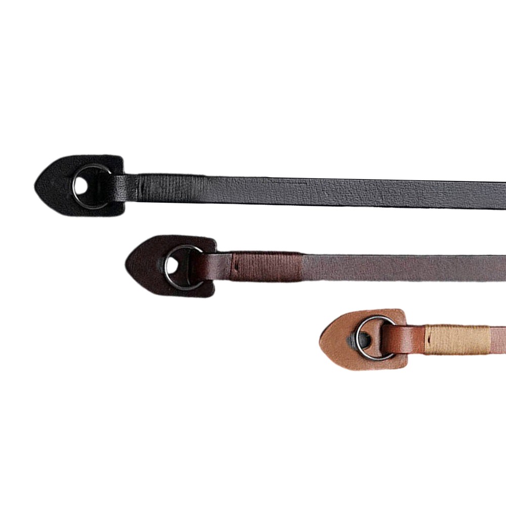 8mm Wide Handmade Camera Leather Wrist Strap Microscope Leather Hand Strap