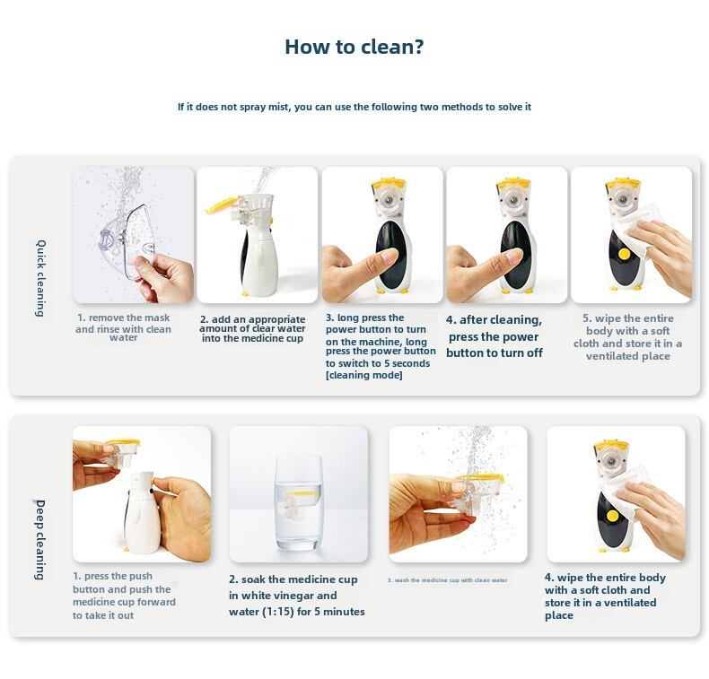 Mesh Atomizer..Nebuliizer .. *Hot Sell Humidifier Inhale Mist Machine qym